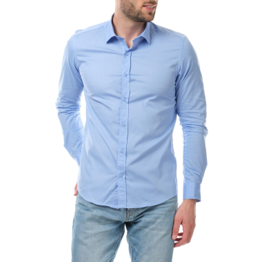 Wholesaler Hopenlife - Hopenlife plain shirt LAZAR-2