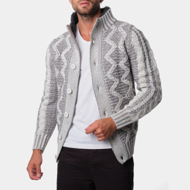 Wholesaler Hopenlife - Men's high-neck knitted vest