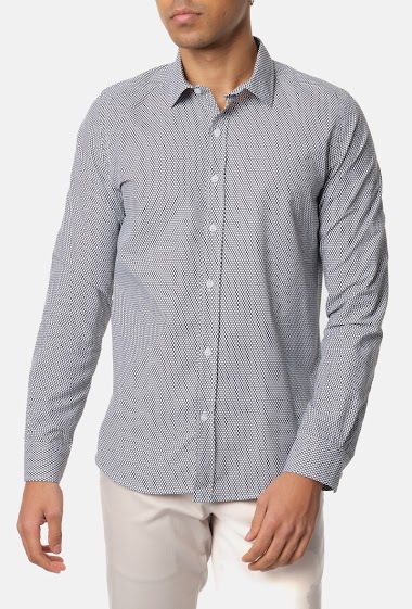 Wholesaler Hopenlife - Men's long-sleeved printed shirt