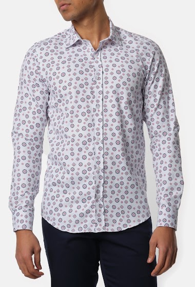 Wholesaler Hopenlife - Men's long-sleeved printed shirt