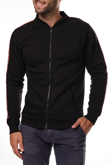 Wholesaler Hopenlife - Fancy fleece vest on the sleeves of a men's sweatshirt