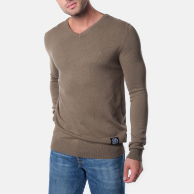 Wholesaler Hopenlife - VIS fine V-neck sweater