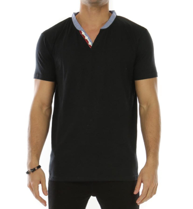 Wholesaler Hopenlife - Men's short-sleeved V-neck t-shirt