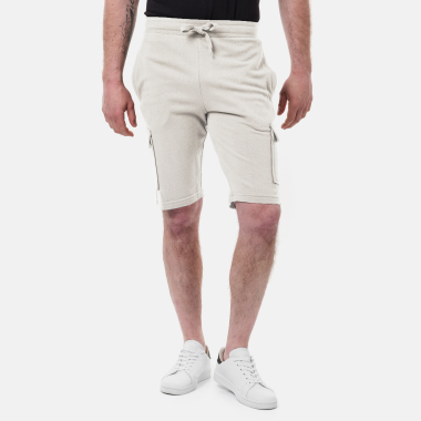 Großhändler Hopenlife - Cargo-Shorts aus Piqué-Strick