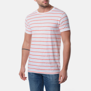 Wholesaler Hopenlife - SHOJI-2 striped t-shirt