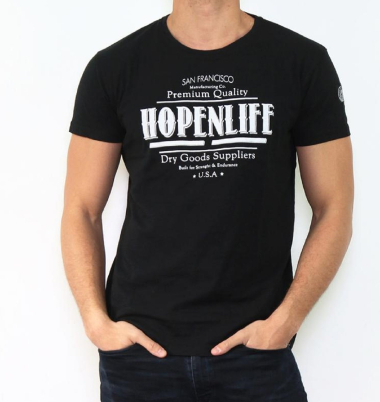 Großhändler Hopenlife - T-Shirt mit SABELETTE-Aufdruck; Ende der Serie