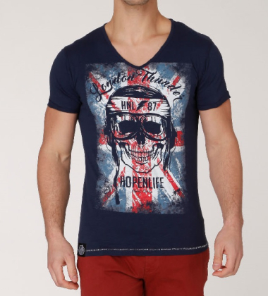 Grossiste Hopenlife - T-shirt imprimé SAMEADA : Fin de série
