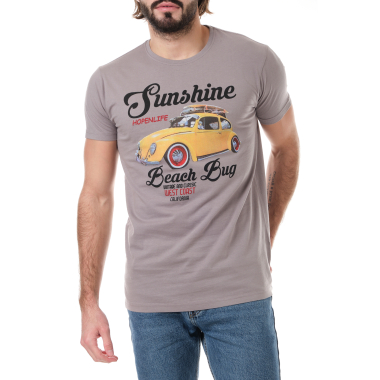Wholesaler Hopenlife - SUNSHINE printed t-shirt: End of series