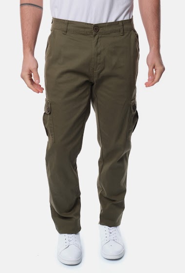 Wholesaler Hopenlife - Men's plain cargo chino pants