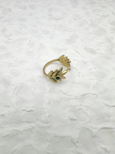Wholesaler H&T Bijoux - Adjustable stainless steel ring