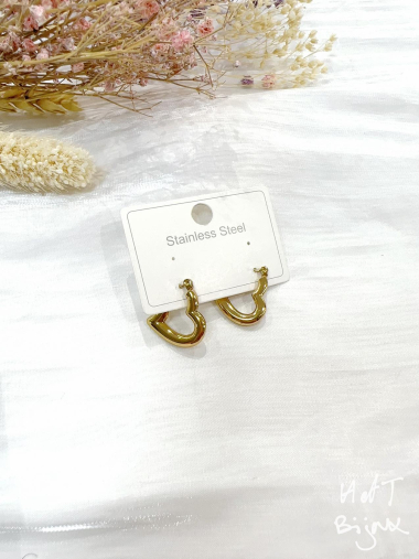 Wholesaler H&T Bijoux - Stainless steel earring