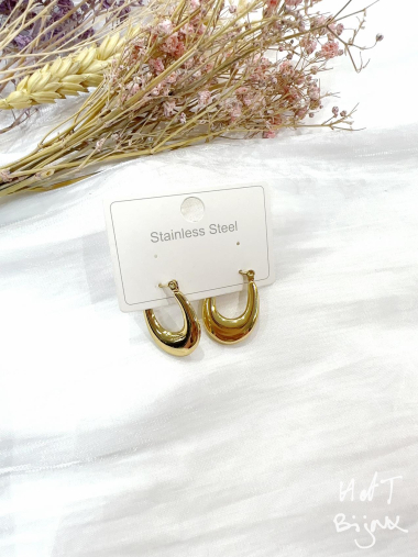 Wholesaler H&T Bijoux - Stainless steel earring