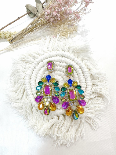 Wholesaler H&T Bijoux - Fantasy clip earrings