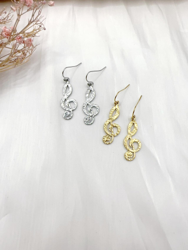 Wholesaler H&T Bijoux - Steel earrings