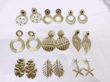 Wholesaler H&T Bijoux - Stainless steel earrings