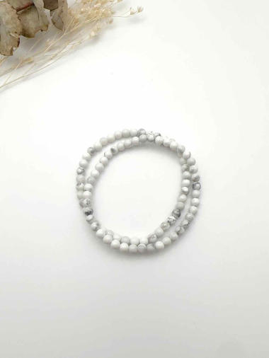Wholesaler H&T Bijoux - Elastic stone bracelet