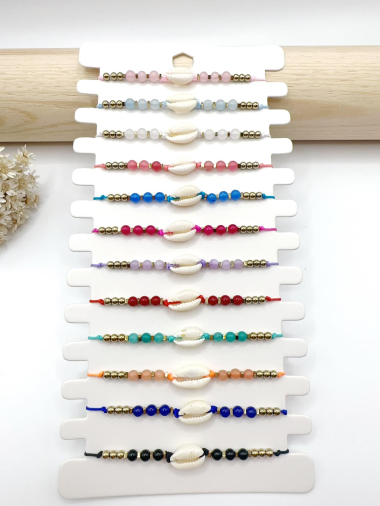 Wholesaler H&T Bijoux - Adjustable string bracelet.