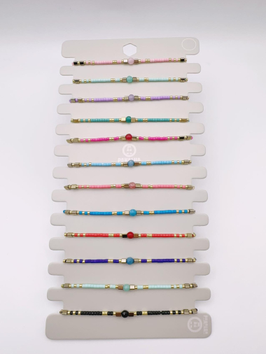 Wholesaler H&T Bijoux - Adjustable string bracelet