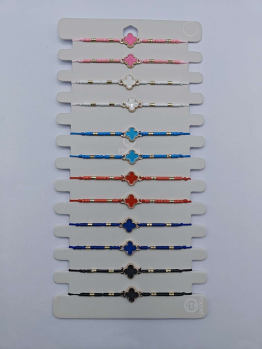 Wholesaler H&T Bijoux - Adjustable string bracelet.