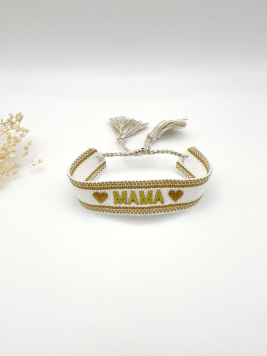 Wholesaler H&T Bijoux - Adjustable woven bracelet.