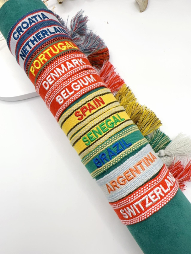 Wholesaler H&T Bijoux - Denmark woven bracelet