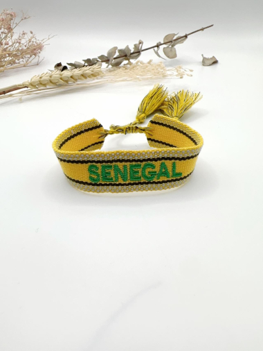 Wholesaler H&T Bijoux - Senegal woven bracelet