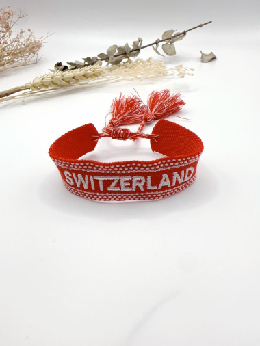 Wholesaler H&T Bijoux - Swiss woven bracelet
