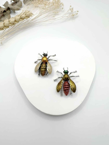 Wholesaler H&T Bijoux - Fantasy bee brooch