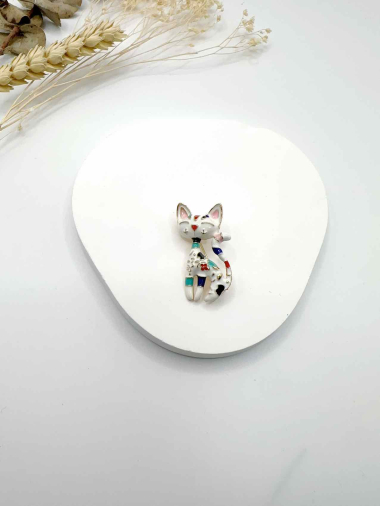 Wholesaler H&T Bijoux - Fantasy cat brooch