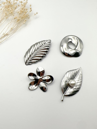 Wholesaler H&T Bijoux - Stainless steel pin.