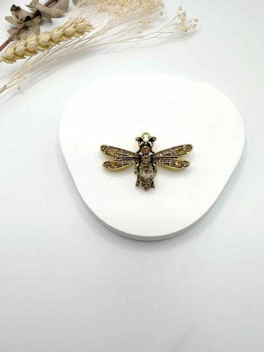 Grossiste H&T Bijoux - Broche abeille