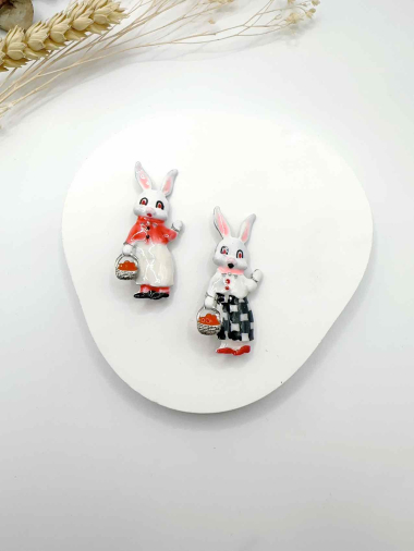 Wholesaler H&T Bijoux - Fancy rabbit brooch