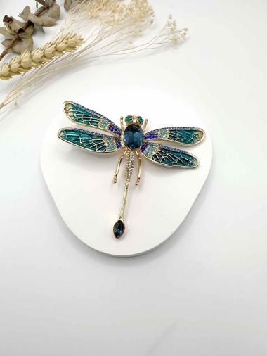 Wholesaler H&T Bijoux - Fantasy dragonfly brooch