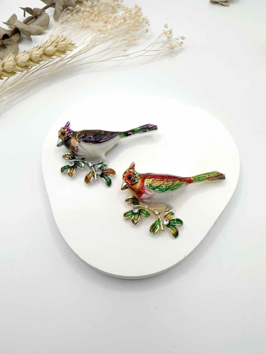 Wholesaler H&T Bijoux - Fantasy bird brooch