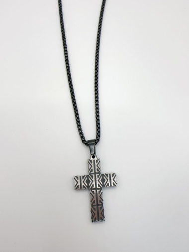 Wholesaler H&T Bijoux - Men's steel necklace