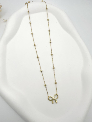 Wholesaler H&T Bijoux - Stainless steel necklace.