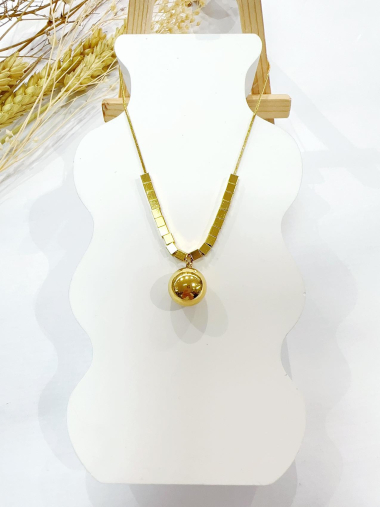Großhändler H&T Bijoux - Halskette aus Edelstahl