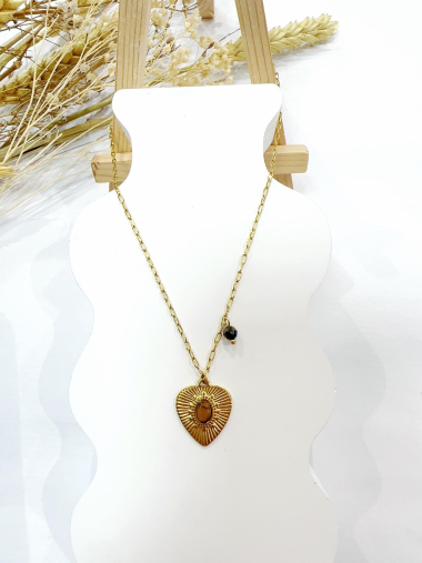 Wholesaler H&T Bijoux - stainless steel necklace