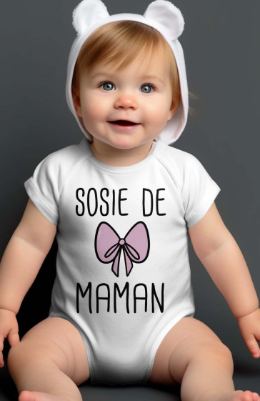 Wholesaler I.A.L.D FRANCE - Baby Girl Bodysuit | sosie de maman