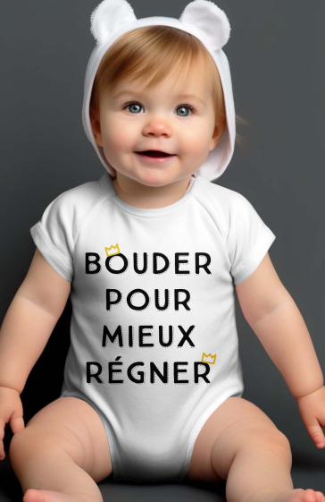 Wholesaler I.A.L.D FRANCE - Baby Boy Bodysuit | bouder regner