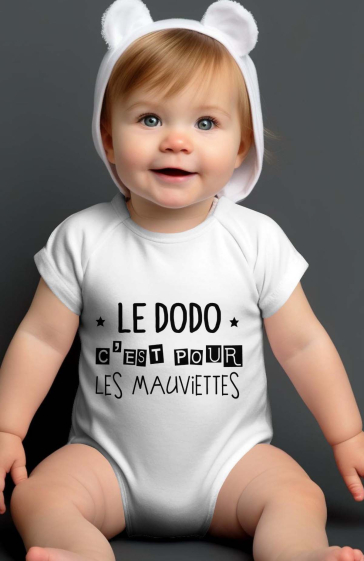 Großhändler I.A.L.D FRANCE - Baby-Body für Jungen |DODO Mauviettes