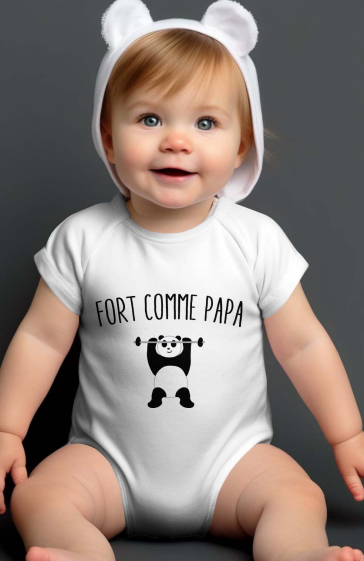 Grossiste I.A.L.D FRANCE - Body bébé  Garçon | papa panda