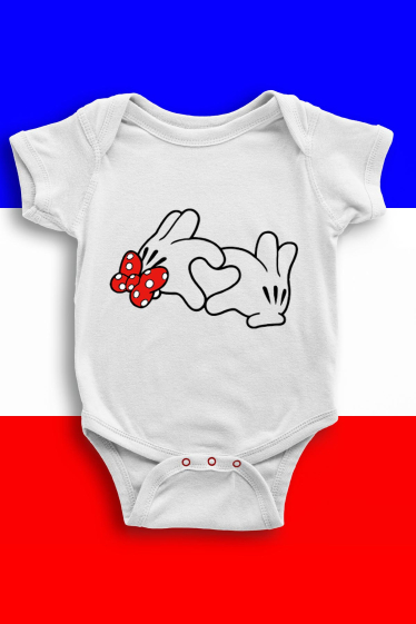 Wholesaler I.A.L.D FRANCE - Baby Bodysuit | Pretty Baby