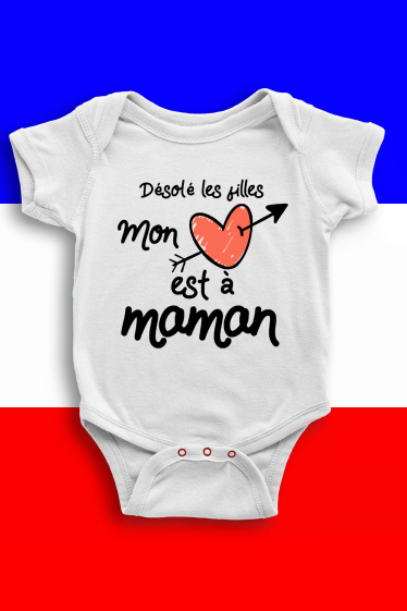 Body B b Mon coeur a maman I.A.L.D FRANCE Paris Fashion Shops