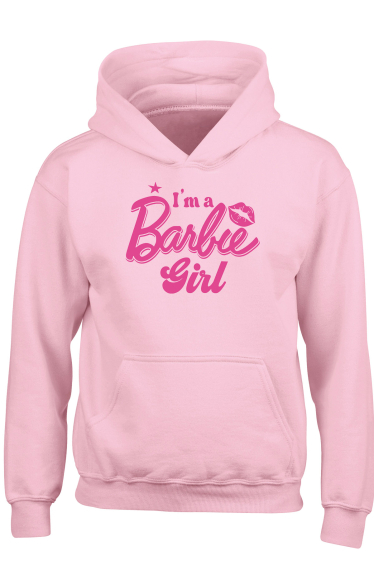 Wholesaler I.A.L.D FRANCE - Women's Hooded Sweatshirt | Barbie Lightning