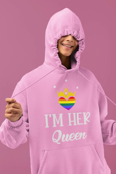 Grossiste I.A.L.D FRANCE - Sweat capuche Femme | IM HER QUEEN
