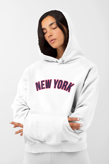 Grossiste I.A.L.D FRANCE - Sweat capuche Femme | NEW YORK