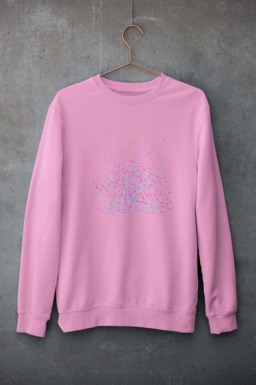 Grossiste I.A.L.D FRANCE - Sweat col rond Femme | CONFETTI