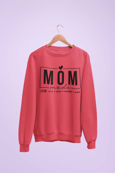 Grossiste I.A.L.D FRANCE - Sweat col Rond Femme | MODE MOM