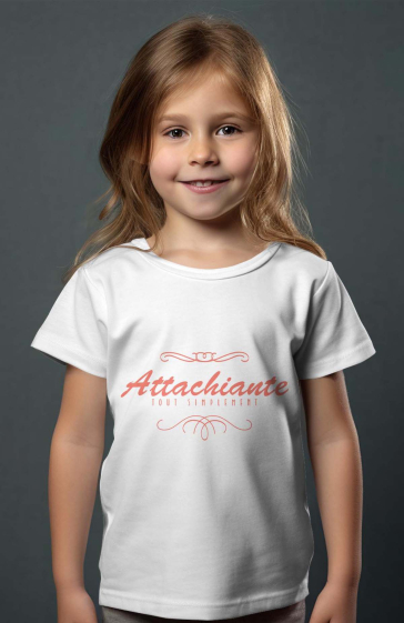 Grossiste I.A.L.D FRANCE - T-shirt Fille | Attachiante